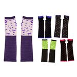 Γάντια κοφτά μακριά με print