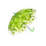 Ομπρέλα 8 ακτίνων διάφανη με αυτόματο μπαστούνι Seasons