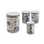 Μεταλλικός κουμπαράς US Dollar Μικρός 14,5x10