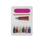 Strass για νύχια και εργαλεία εφαρμογής σετ 9 τμχ