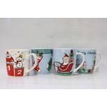 Κούπα χριστουγενιάτικη με σχέδια Έλατα και Τάρανδοι