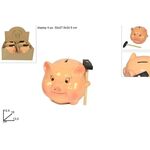 Κουμπαράς γουρουνάκι με σφυρί 16cm