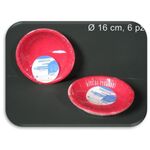Πιατάκια χάρτινα μίας χρήσης 16cm 6 τμχ