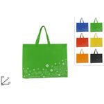 Υφασμάτινη τσάντα με λουλούδια 45x34x12cm σε 6 χρώματα