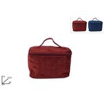 Νεσεσέρ καλλυντικών βελούδινο μπορντό