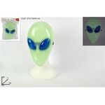 Πράσινη μάσκα εξωγήινου που Φωσφορίζει στο σκοτάδι 19x7x29cm