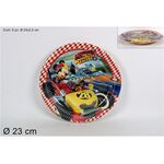 Χάρτινα πιατάκια για πάρτυ Mickey Mouse & the Roadster Racers 8pcs 23cm