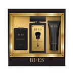 Bi Es Gift Set for men Desperado (Eau de Toilette 100ml & Shower Gel 50ml & Perfume 50ml)