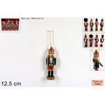 Χριστουγεννιάτικο διακοσμητικό Καρυοθραύστης ξύλινος 12,5cm