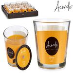 Αρωματικό κερί σε γυάλινο ποτήρι με άρωμα μάνγκο 28 ωρών