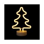 Χριστουγενιάτικο δέντρο φωτιστικό LED με ζεστό λευκό φως 26cm