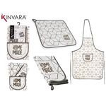 Kinvara Σετ ποδιά και πετσέτα κουζίνας "Homemade" 60x80cm & 50x50cm