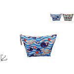 Sabrina Tenori νεσεσέρ με ναυτικό θέμα σε γαλάζιο χρώμα 25x9x16cm