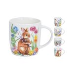 Κεραμική κούπα με πασχαλινό θέμα σε λευκό χρώμα 370ml