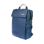 Τσάντα σακίδιο για laptop & tablet & USB με 3 θήκες σε μπορντώ χρώμα 26x13x39cm