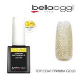 Bella Oggi Gel Pro Gold Finish Top Coat 5ml