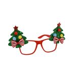 Γυαλιά προσώπου με χριστουγεννιάτικο δέντρο και μπαλίτσες σε 2 χρώματα