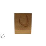 Σακούλα δώρου μικρή σε μπρονζέ χρώμα 18x7x14cm