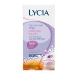 Lycia Delicate Touch Ταινίες Αποτρίχωσης για το Πρόσωπο 20 τμχ
