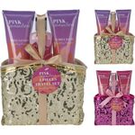 Σετ μπάνιου Pink Sensation με αφρόλουτρο 100ml, κρέμα σώματος 100ml σε νεσεσέρ