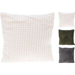 Cushion Flannel Check 45x45cm