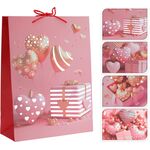 Giftbag Large 4 Ass Pink Heart