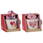 Lovely Joyful Mugs With Chocol