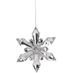 Snowflake Deco 11x11cm 2ass