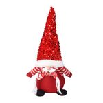 Santa With Hat 36cm Red 2ass