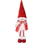 Santa With Hat 51cm Red 2ass