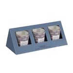 Scented Candle Glass 5x6cm 4as