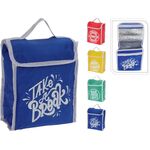 Cooler Lunch Bag 24x18cm 4ass