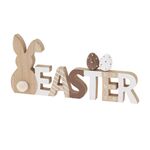Πασχαλινή επιγραφή ξύλινη Easter 29x3x13.5cm