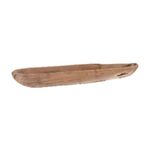 Μπωλ σε οβάλ σχήμα από ξύλο teak 70x12x7cm