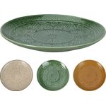 Plate Stoneware Dia 265mm 3ass