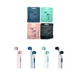 Ακουστικά handsfree με καλώδιο 1.2m σε μαύρο χρώμα