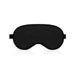 Μάσκα ύπνου σατινέ σε γκρι χρώμα 20x10cm