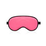 Μάσκα ύπνου σατινέ σε γκρι χρώμα 20x10cm