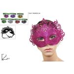 Αποκριάτικη μάσκα βενετσιάνικη με glitter σε διάφορα χρώματα.