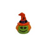Αποκριάτικη κεραμική φιγούρα Halloween με φως σε 4 χρώματα 11cm