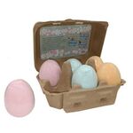 Bath bombs σε σχήμα αυγού για το μπάνιο 6 τεμάχια - 60gr