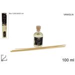 Αρωματικό χώρου με στικς με άρωμα βανίλια 100ml