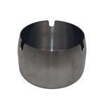 Μεταλλικό σταχτοδοχείο - τασάκι μαύρο 7.5x7.5x5cm