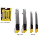 Σετ κοπίδια σε γκρι χρώμα και 2 μεγέθη 4τμχ