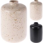 Διακοσμητικό βάζο από πορσελάνη σε σε λευκό χρώμα 11x7.5cm