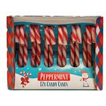 Χριστουγεννιάτικα γλυκά γλειφιτζούρια με μέντα σετ 2τμχ 12x12cm