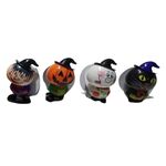 Κινούμενες φιγούρες Halloween σε 4 σχέδια 8cm