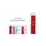 Κορδέλα μαλλιών με φιογκάκι σε κόκκινο χρώμα