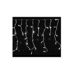 Χριστουγεννιάτικα λαμπάκια LED βροχή 100τμχ 3m ψυχρό φως με διάφανο καλώδιο