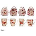 Κούπα κεραμική σε συσκευασία δώρου με print Άγιος Βαλεντίνος 360ml